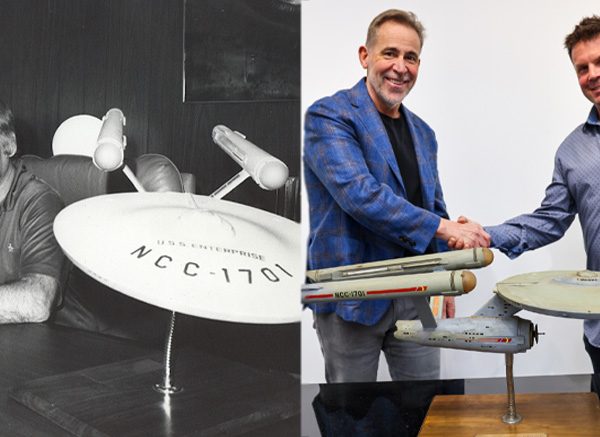Lost Original USS Enterprise Model From ‘Star Trek’ Returned To Gene Roddenberry’s Son – TrekMovie.com