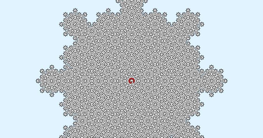 Incredibly complex mazes discovered in structure of bizarre crystals