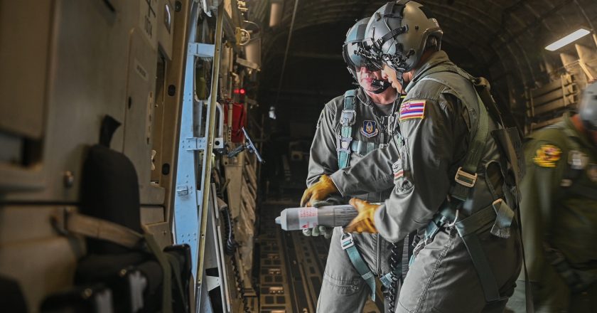 Citizen Airmen answer astronauts HSFS search, rescue call > United States Space Force > Article Display