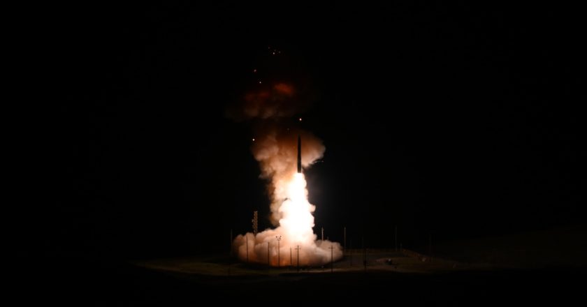 Minuteman III test launch showcases readiness of US nuclear force’s safe, effective deterrent > United States Space Force > Article Display