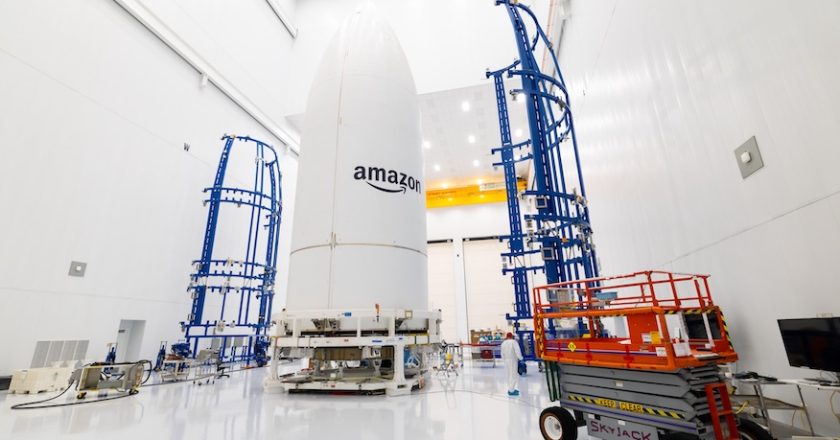 Amazon targets April 9 for launch of 1st production satellites for its Project Kuiper internet mega-constellation – Spaceflight Now