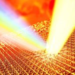 Gold can be heated to 14 times its melting point without melting
