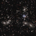 Early Galaxy Hosts Black Hole with the Mass of 50 Million Suns
