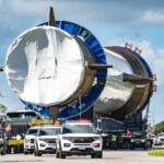 Blue Origin transports New Glenn booster to launch site ahead of Mars-bound mission – Spaceflight Now